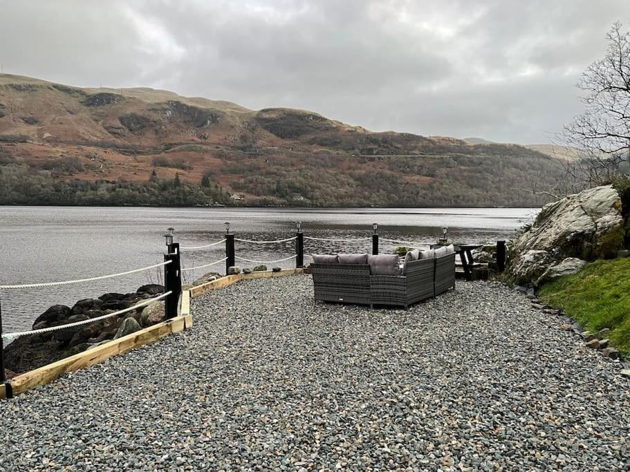 Waterside 3 Bed Cottage, Hot Tub, Sauna, Pvt Beach Arrochar Exterior foto