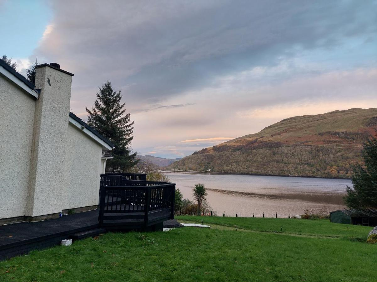 Waterside 3 Bed Cottage, Hot Tub, Sauna, Pvt Beach Arrochar Exterior foto